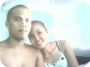 young couple seeking adventure
